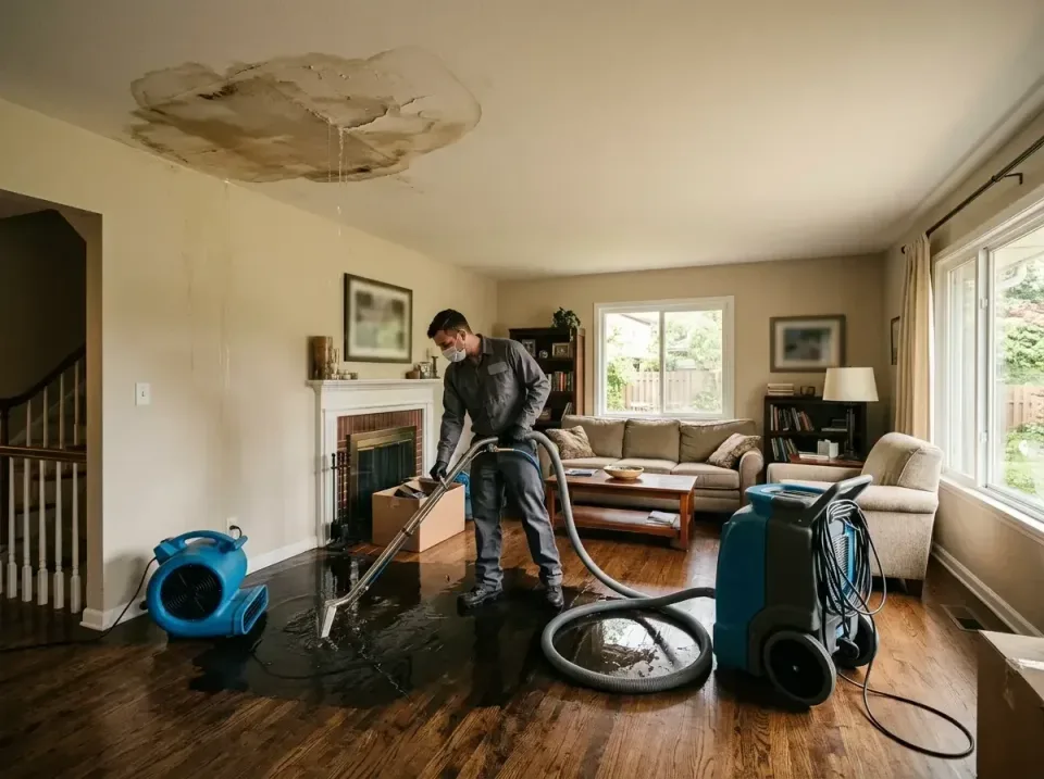 attic-pipe-burst-ceiling-drip-008 — frequently asked questions, Water Damage Restoration & Carpet Care in Warrington, FL